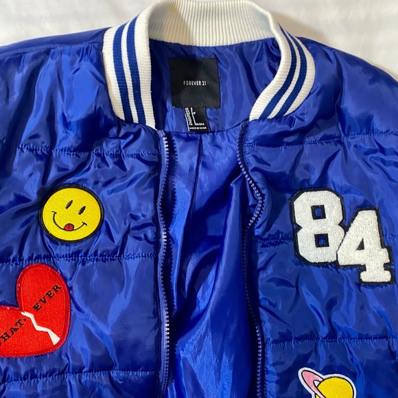 Forever 21 Fun Retro Bomber Jacket - Picture 4 of 6